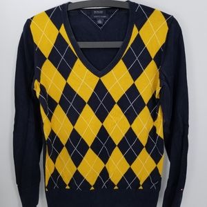Ladies Tommy Hillfiger Medium Argyle Sweater